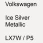 Preview: Volkswagen, Ice Silver Metallic, LX7W / P5.